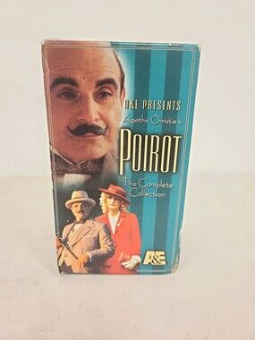 A&E Agatha Christie's Poirot Complete Collection VHS Tapes Set